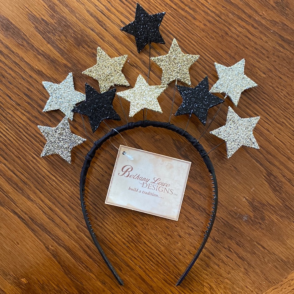 Bethany Lowe Designs New Year’s / Graduation Star Headband - NWT - Item #TF9157